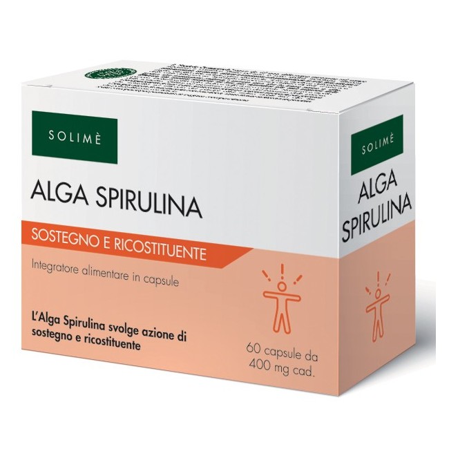 Solime Alga spirulina integratore alimentare 60 capsule