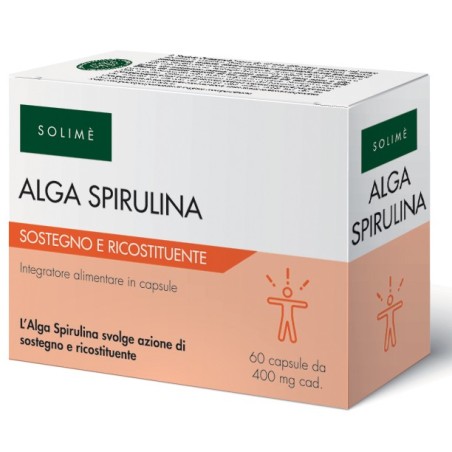 Solime Alga spirulina integratore alimentare 60 capsule