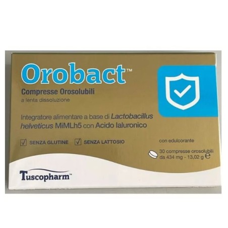  Orobact 30 Compresse Orosolubili