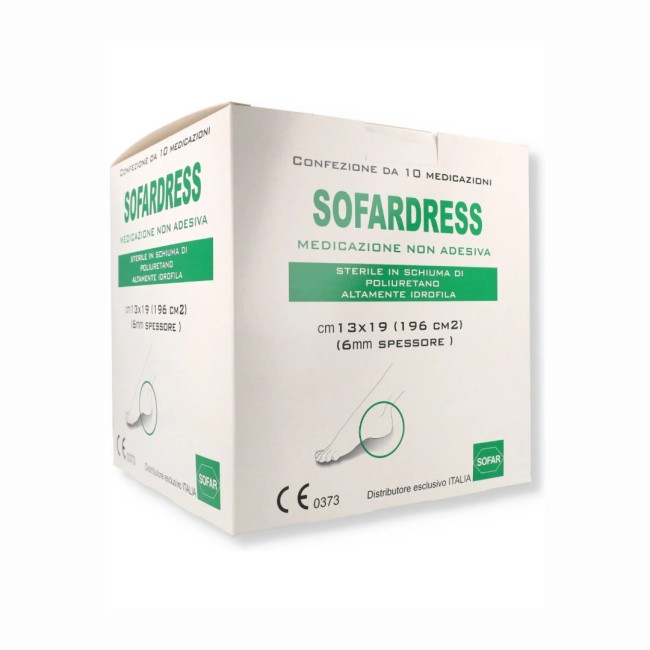 Sofar Sofardress medicazione non adesiva tallone 10 pezzi