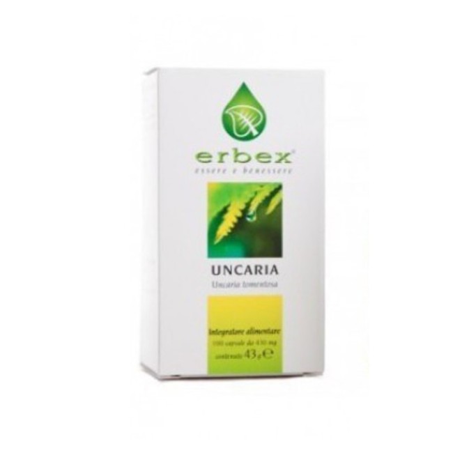 Erbex Uncaria Tomentosa 100 Capsule 430mg