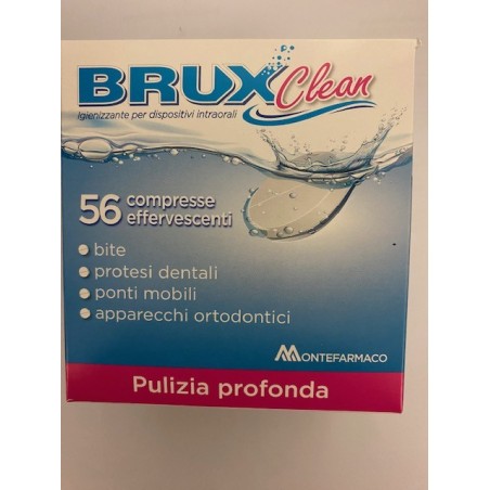 Brux clean 56 compresse effervescenti