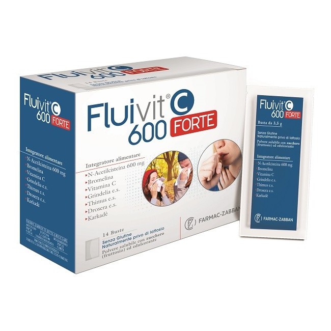 Fluivit C 600 Forte 14 Bustine