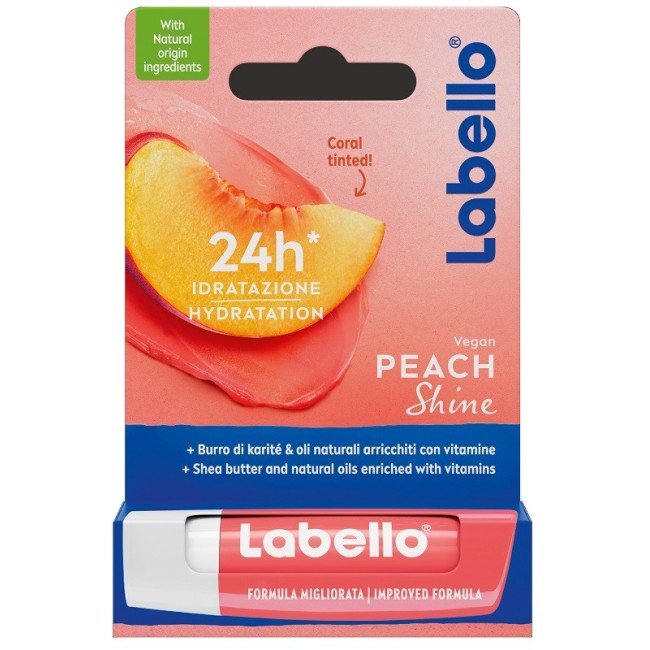 Labello Peach Shine stick labbra 5 G