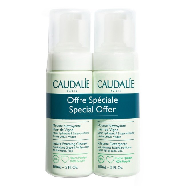 Caudalie Italia Vinoclean Duo Schiuma Detergente 150 Ml 