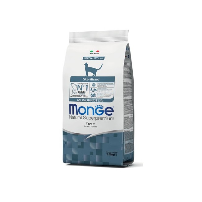 Monge Cat Sterilized Monoprotein Trota 