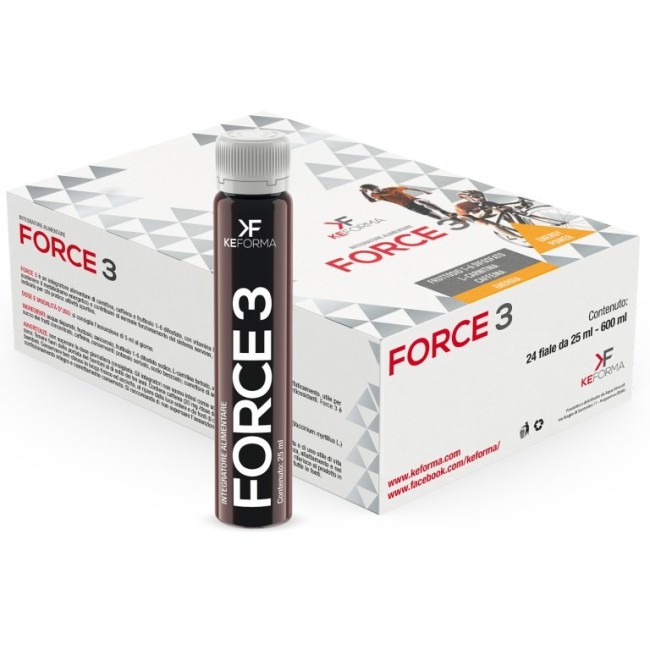 Aqua Viva Force 3 Esp 24 Flaconcini 25 Ml Mirtillo