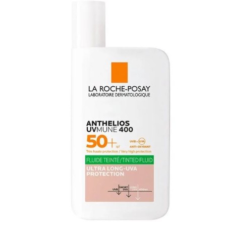 La Roche Posay-phas Anthelios Fluido Oil Control Colorato Uvmune Spf50+ 50 Ml