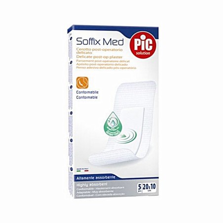 Cerotto Pic Soffix Med Con Antibatterico 10x20 5 Cerotti