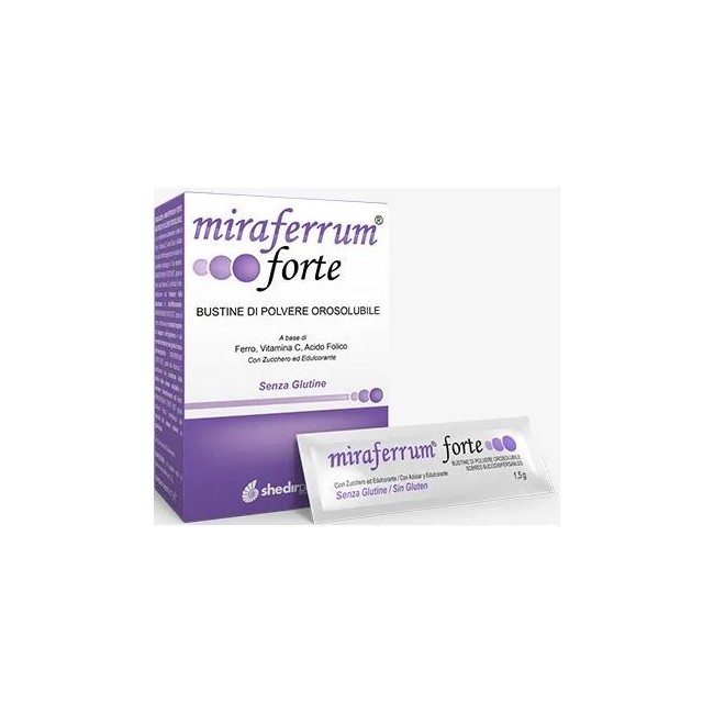 Miraferrum Forte 20 Bustine Da 1,5 G