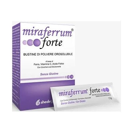 Miraferrum Forte 20 Bustine Da 1,5 G