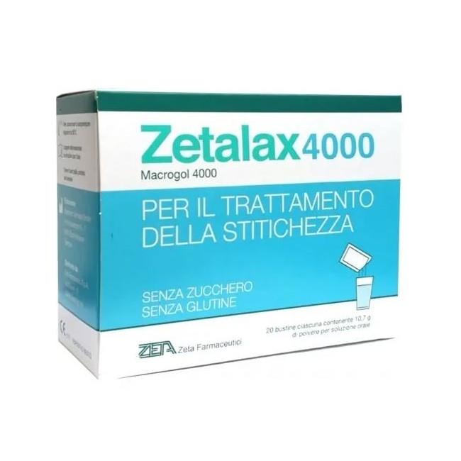 Zetalax 4000 20 Bustine Da 10,7 G