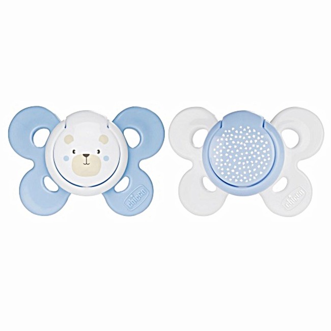 Chicco Succhietto Physio Comfort Silicone Blu 0-6m