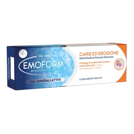 Emoform Carie Ed Erosione dentifricio 75 Ml