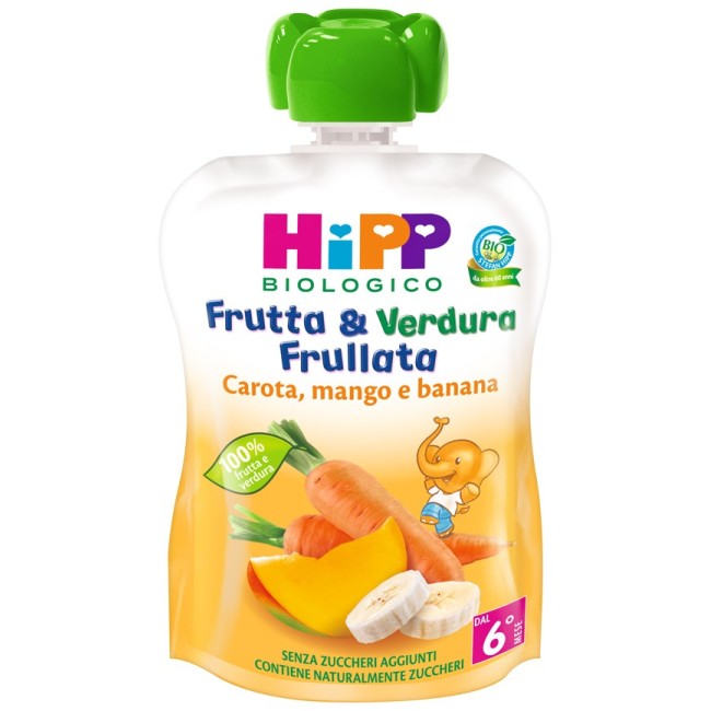 Hipp Italia Hipp Bio Frutta & Verdura Carota Mango Banana