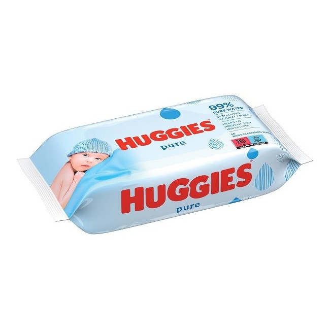 Huggies Salviette Pure Singola 12 Pezzi