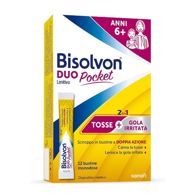  Bisolvon Duo Pocket Lenitivo 12 Bustine