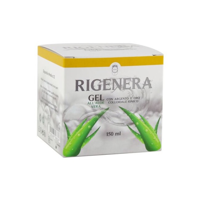  Gel Rigenera Aloe Argento E Oro Colloidale 150 Ml