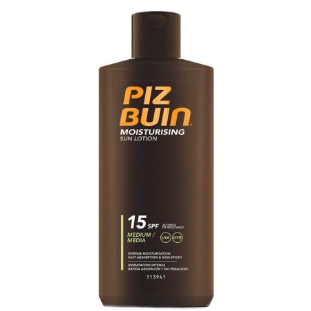 Piz buin latte solare protezione spf 15 media 200 ml