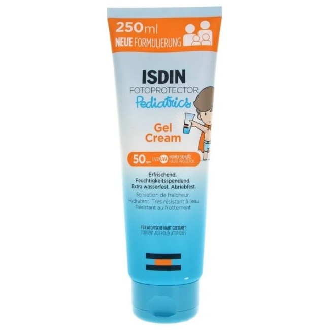 Isdin Fotoprotector Gel Cream Pediatrics 50+ 250 Ml