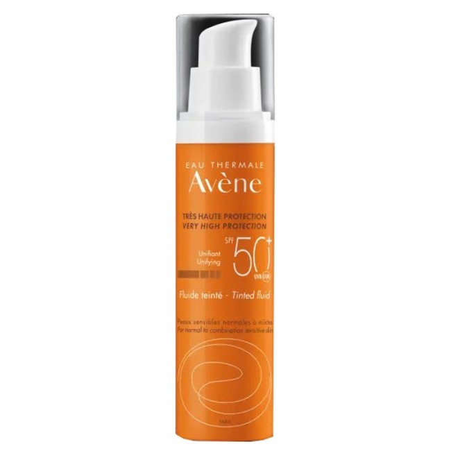 Avene Solare Fluido Colorato protezione SPF 50+ 