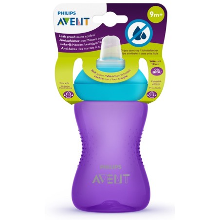 Philips Avent Tazza My Grippy Femmina Beccuccio Morbido 