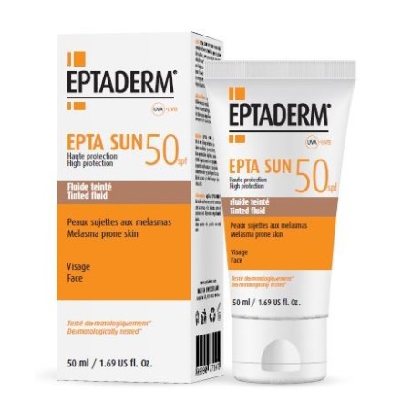 Unika Labs Epta Sun Spf50 Fluido Colorato 50 Ml