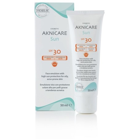 General Topics Aknicare Sun protezione Spf 30 50 Ml