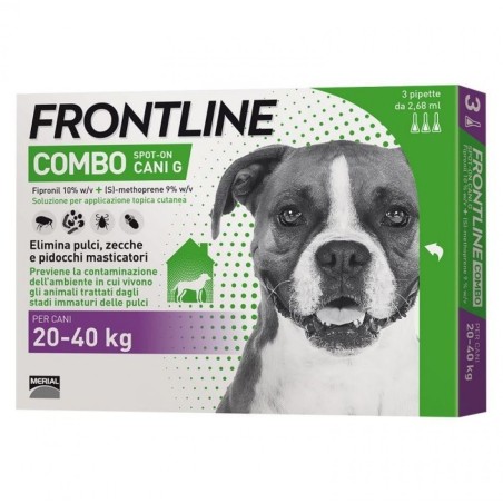 Frontline Combo Spot-on Cani Grandi 20-40kg