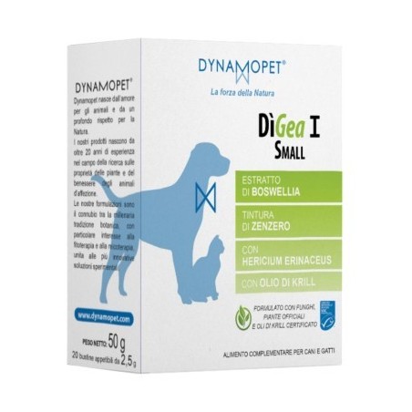 Dynamopet Digea I Small 20 Bustine Da 2,5 G