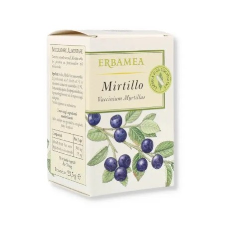 Erbamea Mirtillo 50 Capsule Vegetali