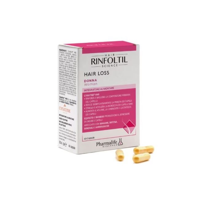 Pharmalife Research Rinfoltil Hair Loss Donna 60 Capsule