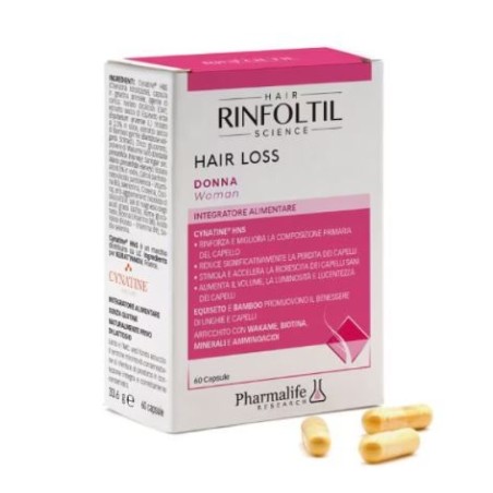 Pharmalife Research Rinfoltil Hair Loss Donna 60 Capsule