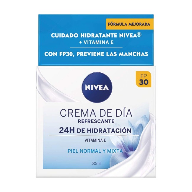 Nivea Refreshing day cream spf 30 crema antirughe 50 ml