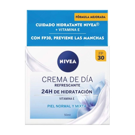 Nivea Refreshing day cream spf 30 crema antirughe 50 ml