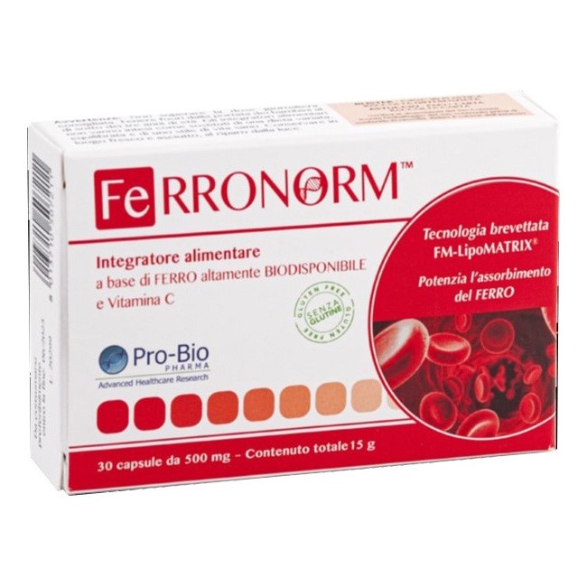 Pro-bio Integra Ferronorm 30 Capsule