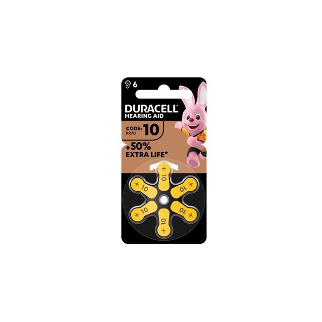 Duracell Easy Tab 10 Giallo Batteria