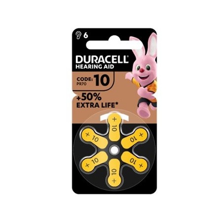 Duracell Easy Tab 10 Giallo Batteria