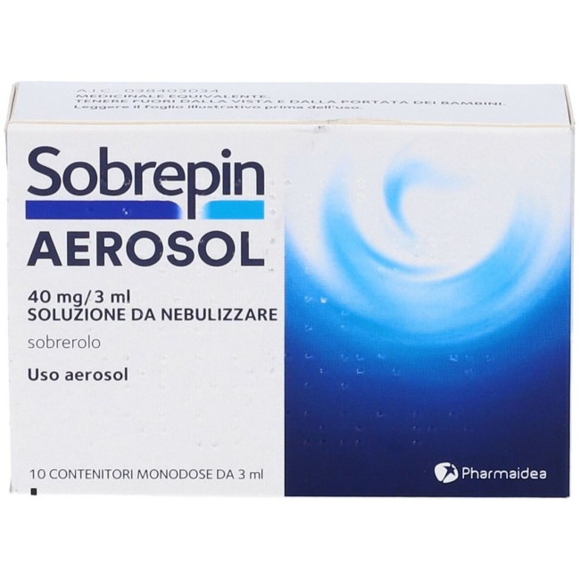 Pharmaidea Sobrepin Aerosol 40 Mg/3 Ml 10 flaconcini