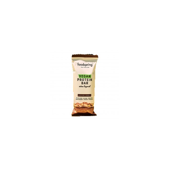 Foodspring Barretta Proteica Vegana Multistrato Nocciola Croccante 45 G