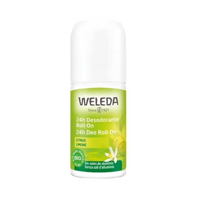 Weleda Italia 24h deo roll-on limone 