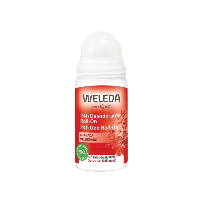 Weleda 24h deo roll-on melograno deodorante 50ml