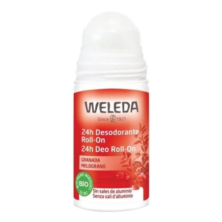 Weleda 24h deo roll-on melograno deodorante 50ml