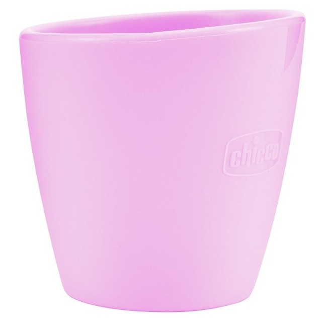 Chicco Biberon Silicone Rosa 6 Mesi+