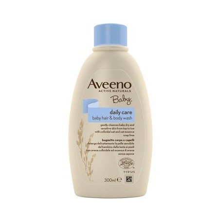 Aveeno Baby Bagnetto Testa Piedi 300 Ml