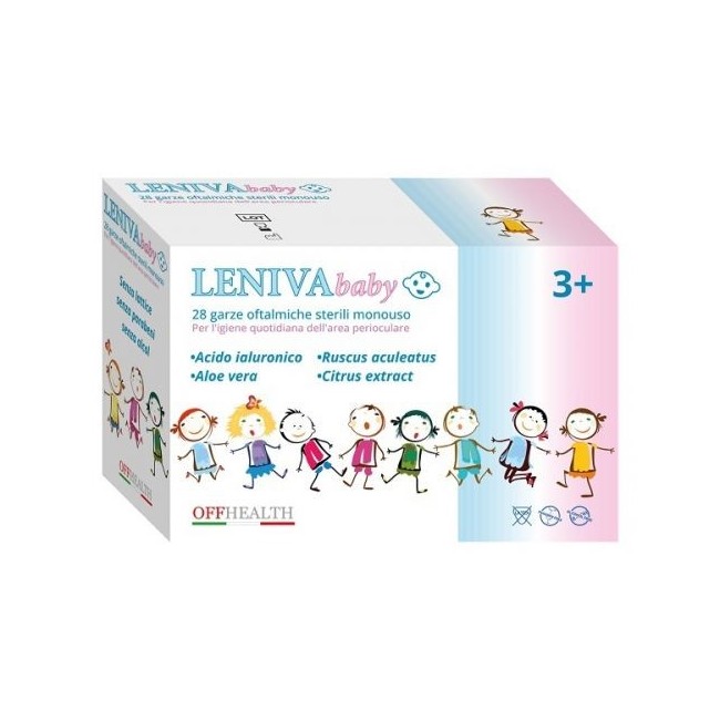 Offhealth Leniva Baby Garze Oftalmiche 28 Pezzi