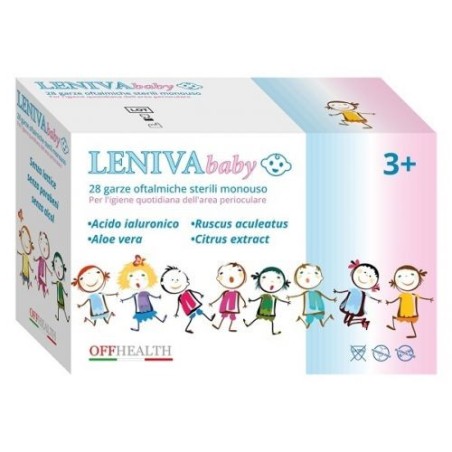 Offhealth Leniva Baby Garze Oftalmiche 28 Pezzi