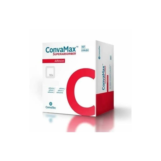 Convatec Italia Medicazione Avanzata Convamax Superabsorber Adhesive 20 X 20 Cm 10 Pezzi