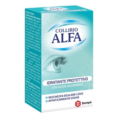 Dompe' Farmaceutici Collirio Alfa Idratante Protettivo 10 Ml