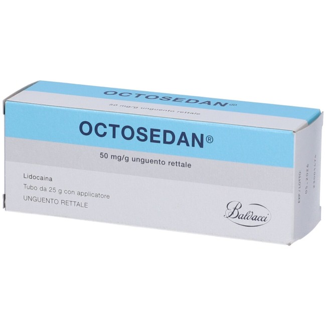 Laboratori Baldacci Octosedan 50 Mg/g Unguento Rettale Lidocaina